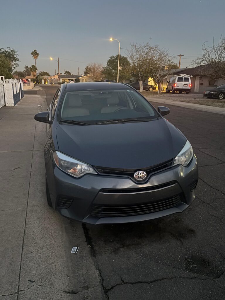 TOYOTA COROLLA 2016